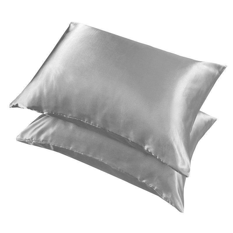2X Satin Pillow Case Bedroom Pillowcase Cushion Covers Home Decor Luxury Slip - Light Green - Mekamart Australia