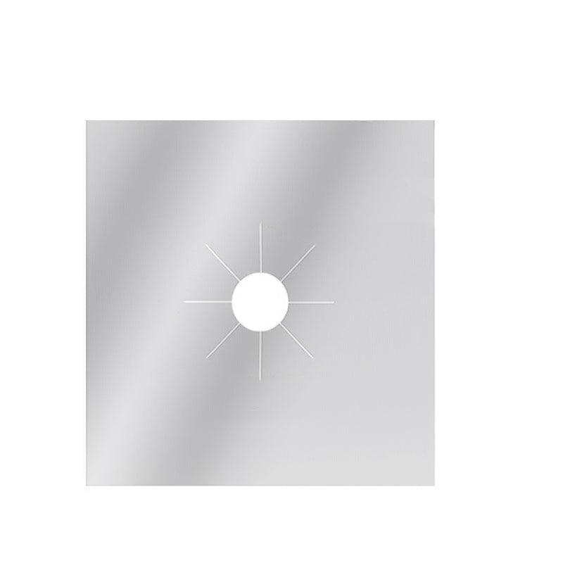 Gas Stove Burner Covers Reusable Hob Protectors Non Stick Liner Pad 4 Pcs - 4 PCS Black