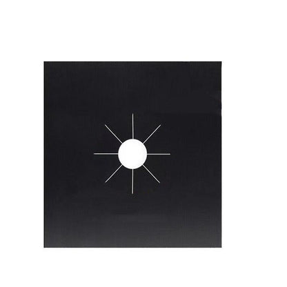 Gas Stove Burner Covers Reusable Hob Protectors Non Stick Liner Pad 4 Pcs - 4 PCS Silver