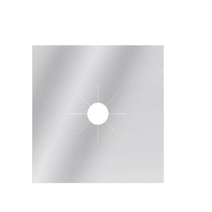 Gas Stove Burner Covers Reusable Hob Protectors Non Stick Liner Pad 4 Pcs - 4 PCS Silver