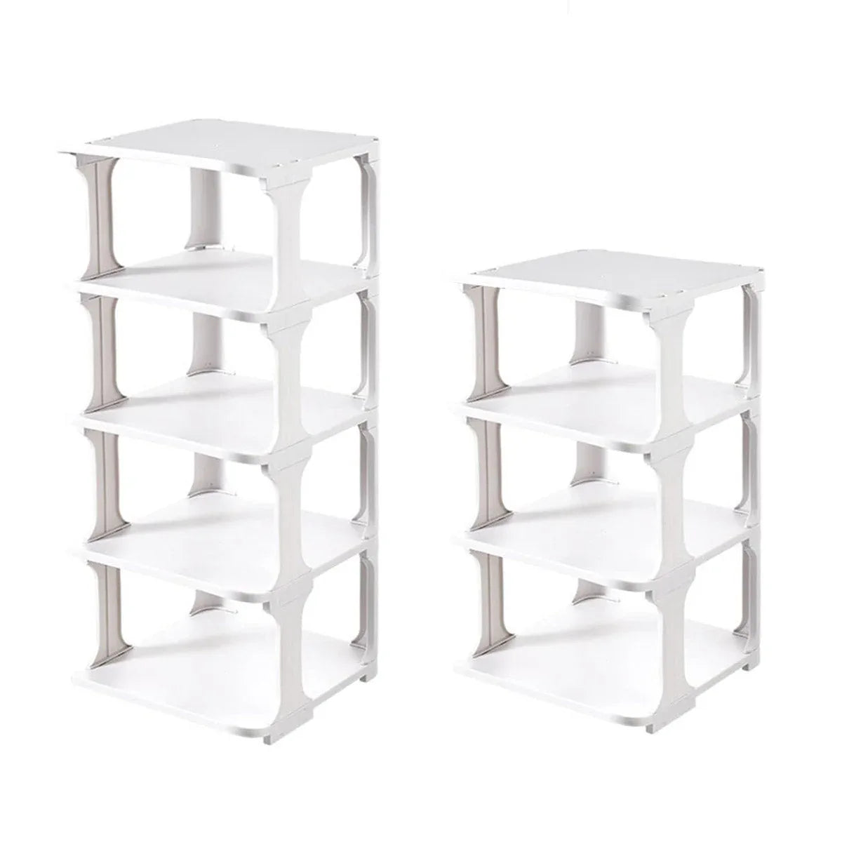 4/5Tier Shoe Rack Organizer Shelf Space Saving Storage Stand For Entryway Home - 5-Tier - Mekamart Australia