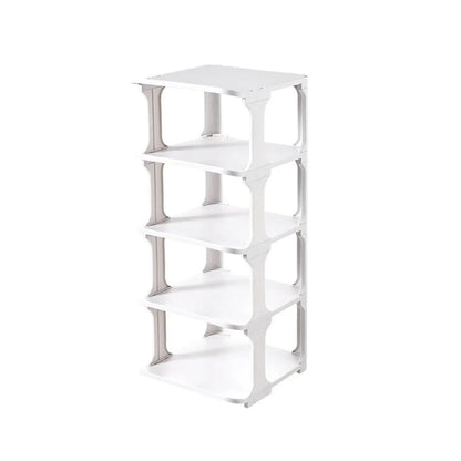 4/5Tier Shoe Rack Organizer Shelf Space Saving Storage Stand For Entryway Home - 5-Tier - Mekamart Australia