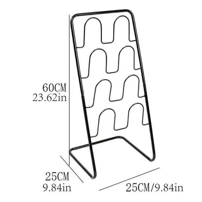 Simple Multi Layer Slipper Storage Rack Organizer for Home Closet Shoe Organizer - White - Mekamart Australia