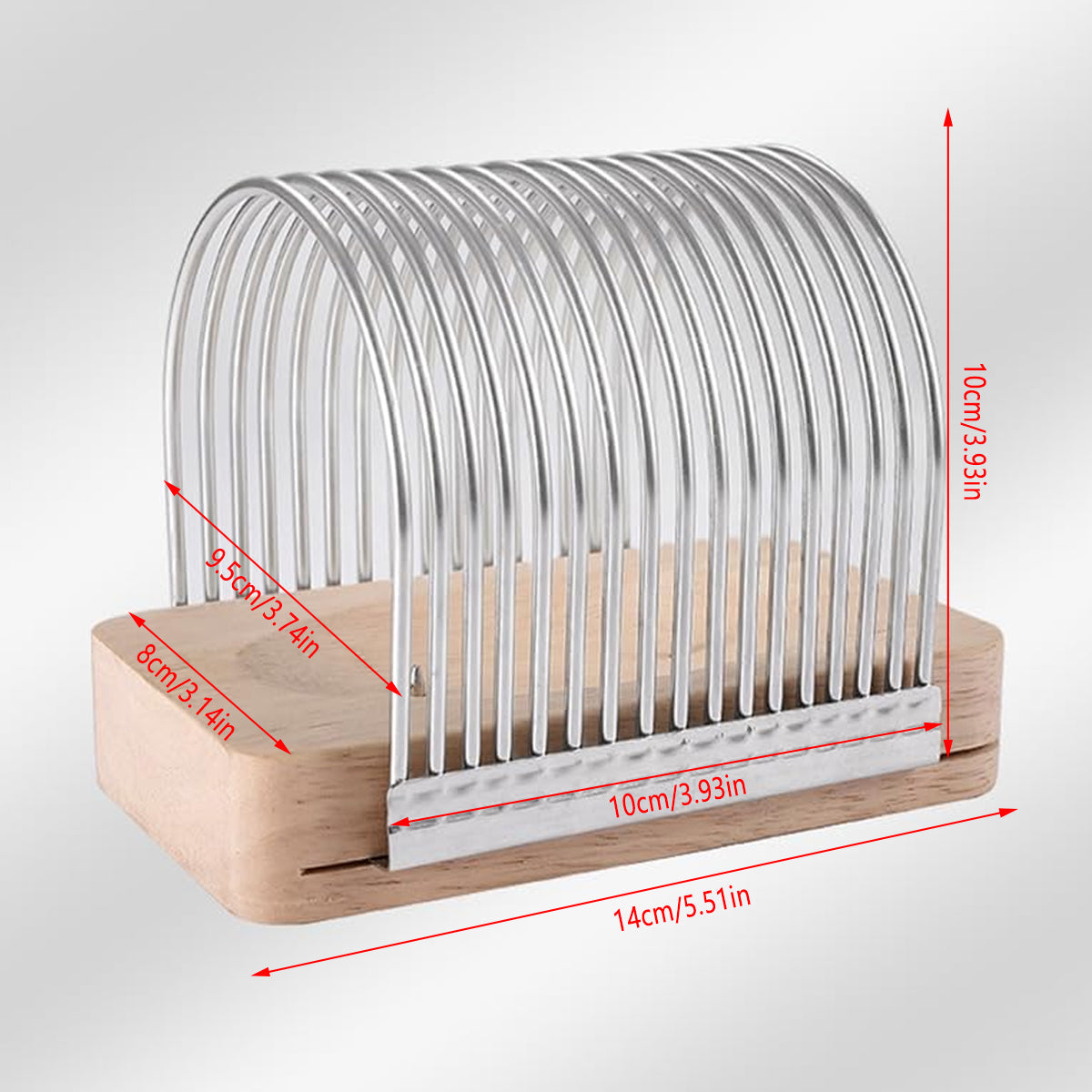 Multifunction Kitchen Bread Toast Slicer Potato Cheese Baking Cutter Divider