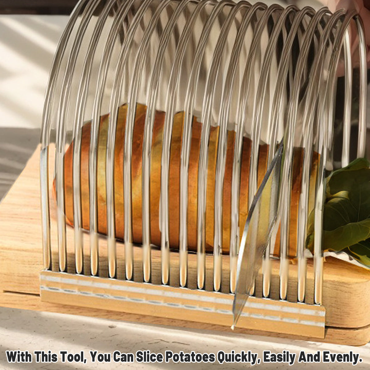 Multifunction Kitchen Bread Toast Slicer Potato Cheese Baking Cutter Divider
