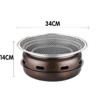 Multifunctional Charcoal Barbecue Grill Household Korean BBQ Grill Port - Mekamart Australia