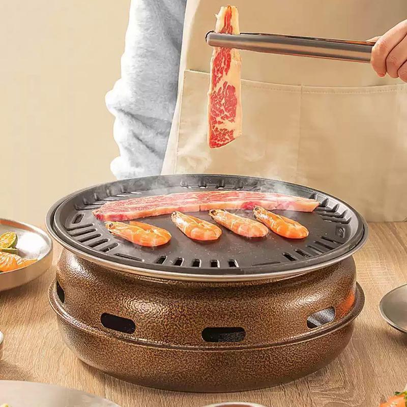 Multifunctional Charcoal Barbecue Grill Household Korean BBQ Grill Port - Mekamart Australia