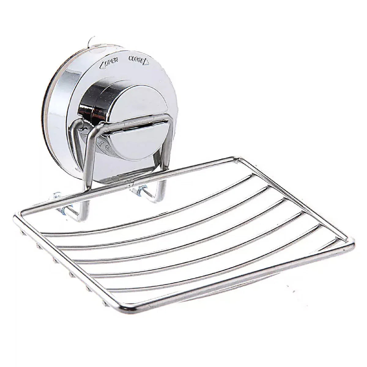Shower Bar Holder Suction Basket Wall Mounted Stainless Steel Bathroom Soap Dish - Double Layer - Mekamart Australia