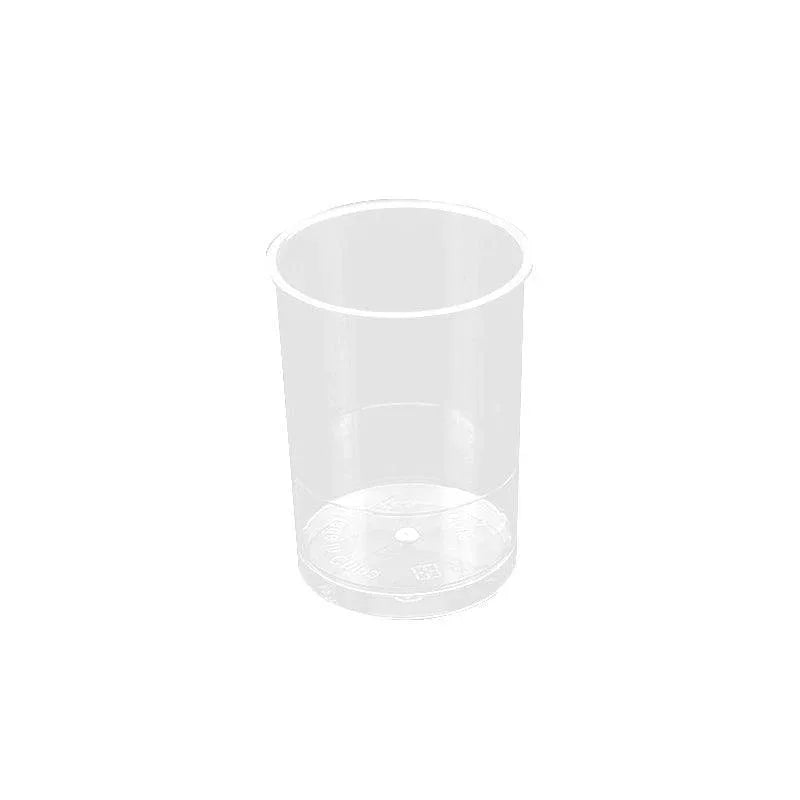 40-50 Pcs Mousse Cake Dessert Cups Clear Plastic Sample Drink Wine Jelly Tumbler - 50PCS-Square-58*75MM - Mekamart Australia