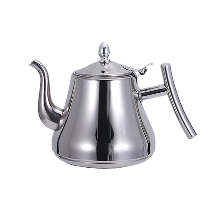 Thickened Stainless Steel Teapot Kettle With Strainer For Restaurant Hotel Use