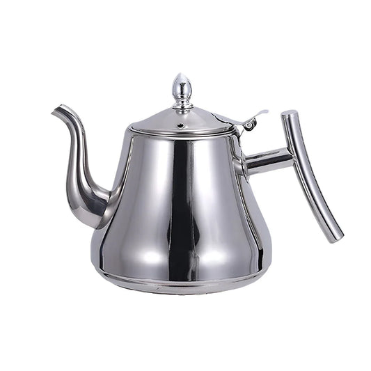 Thickened Stainless Steel Teapot Kettle With Strainer For Restaurant Hotel Use
