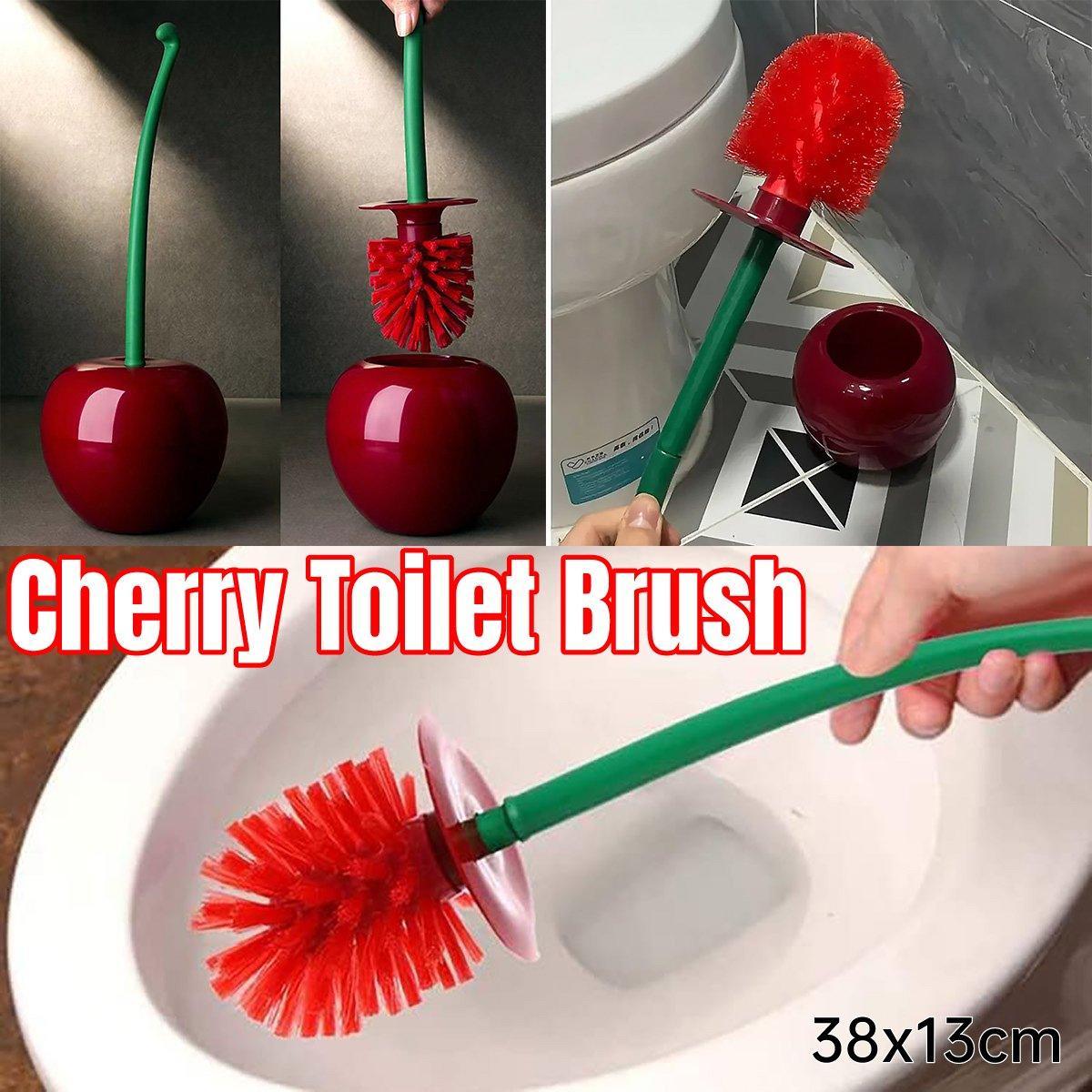 Soft Wool Toilet Brush with Long Handle Plastic Cleaning Brush Household Tool