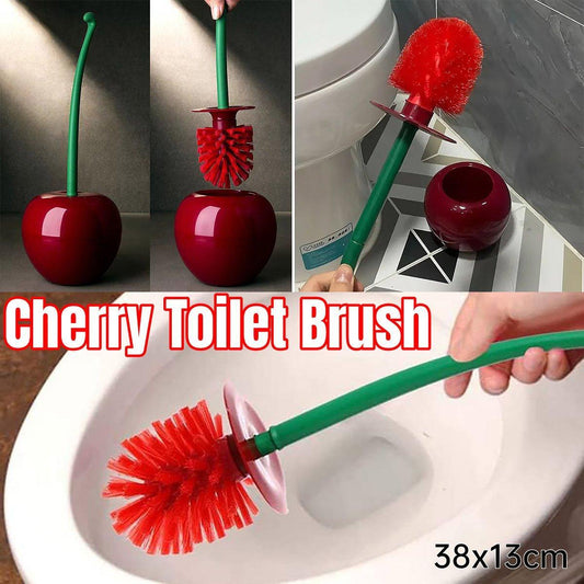 Soft Wool Toilet Brush with Long Handle Plastic Cleaning Brush Household Tool