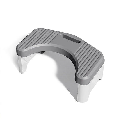 Thickened Toilet Squatting Stool Bathroom Footstool Household Restroom Pad - Blue