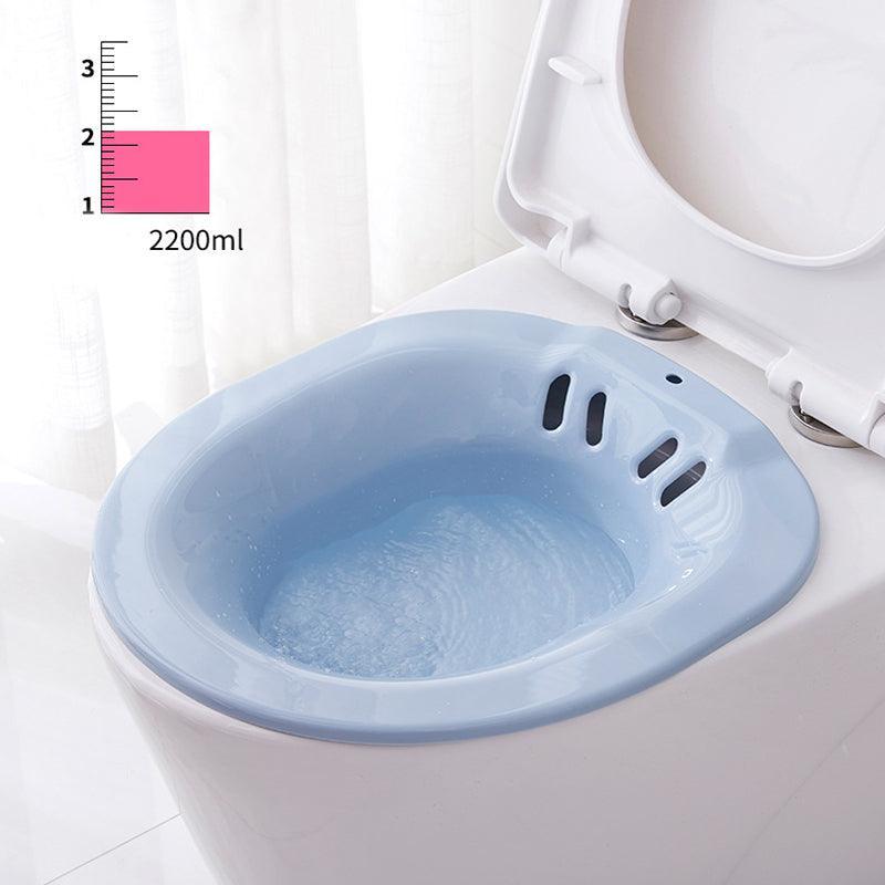 Au Portable Hemorrhoid Therapy Sitz Bath Toilet Bidet Tub For Pregnant Patientau - Blue