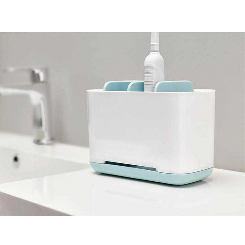 Electric Toothbrush Holder Bathroom Caddy Storage Large Multifunction Organizer - Pink