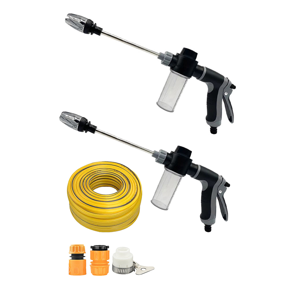 High Pressure Long Pole Water Spray Nozzle Household Car Wash Cleaning Sprayer - Car Wash Sprayer Set