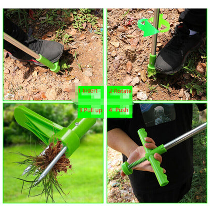 Weed Puller Garden Golves Claws Weeder Twister Twist Pull Lawn Root Remover Tool