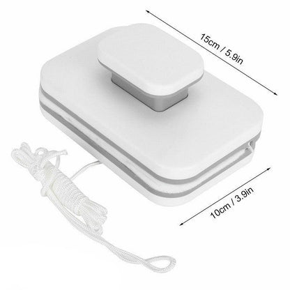 Magnetic Window Glass Cleaning Tool Double Side Glass Cleaner Brush Wiper Home