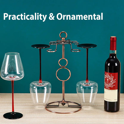 Wine Glass Rack Countertop Freestanding Stemware Rack Wine Glass Stand Racks - Mekamart Australia