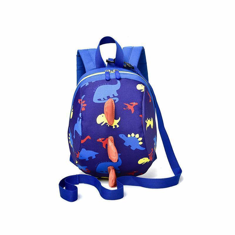 Kids Safety Harness Backpack Toddler Leash Dinosaur Bag Child Anti Lost - Green - Mekamart Australia