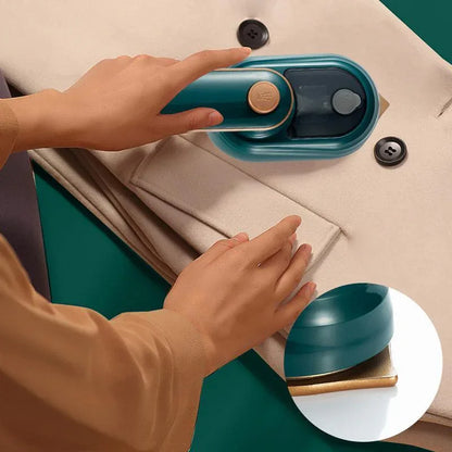 Portable Micro Steam Iron Garment Handheld Mini Clothes Ironing Machine - White - Mekamart Australia