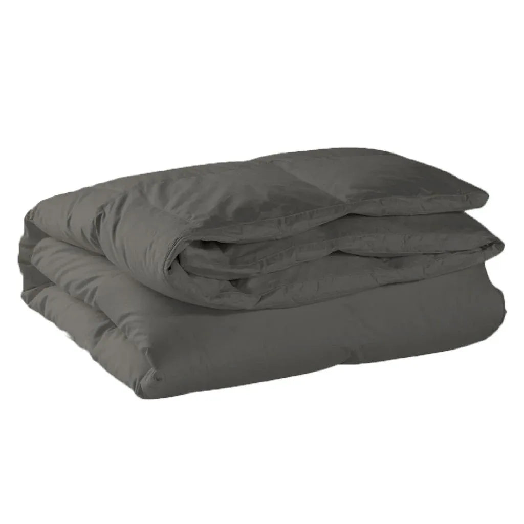 Luxor Australian Made Summer Grey 200GSM Bamboo Blend Quilt Double - Mekamart Australia