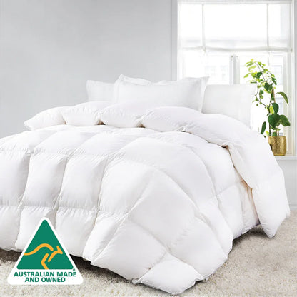 Luxor Ultra Warm Winter Microfibre Quilt 800GSM (Double) (Made in Aus) - Mekamart Australia
