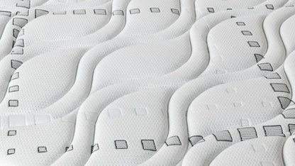 LUNALAND Easeful Eco Spay Foam Pocket Spring 20CM Double Hybrid Mattress - Mekamart Australia