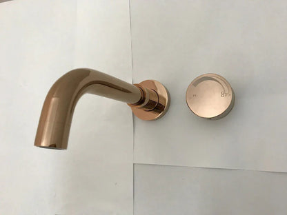 2020 shower Bath Burnished rose gold Gold Progressive Brass wall mixer tap faucet - Mekamart Australia