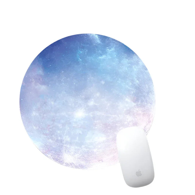 22Cm Rainbow Mercury Pattern Mouse Pad - Mekamart Australia