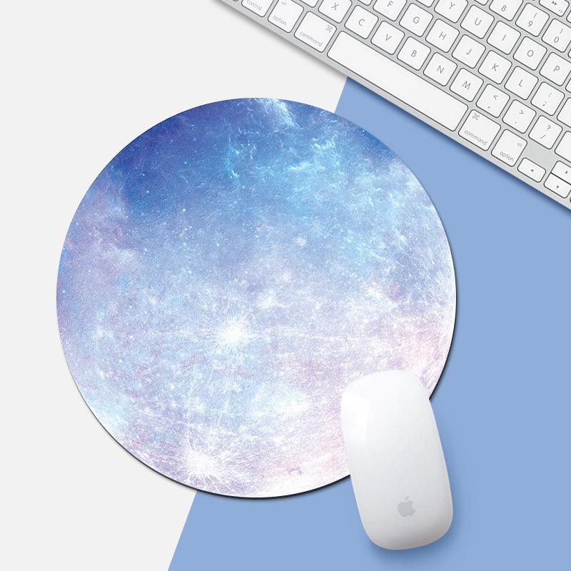 22Cm Rainbow Mercury Pattern Mouse Pad - Mekamart Australia