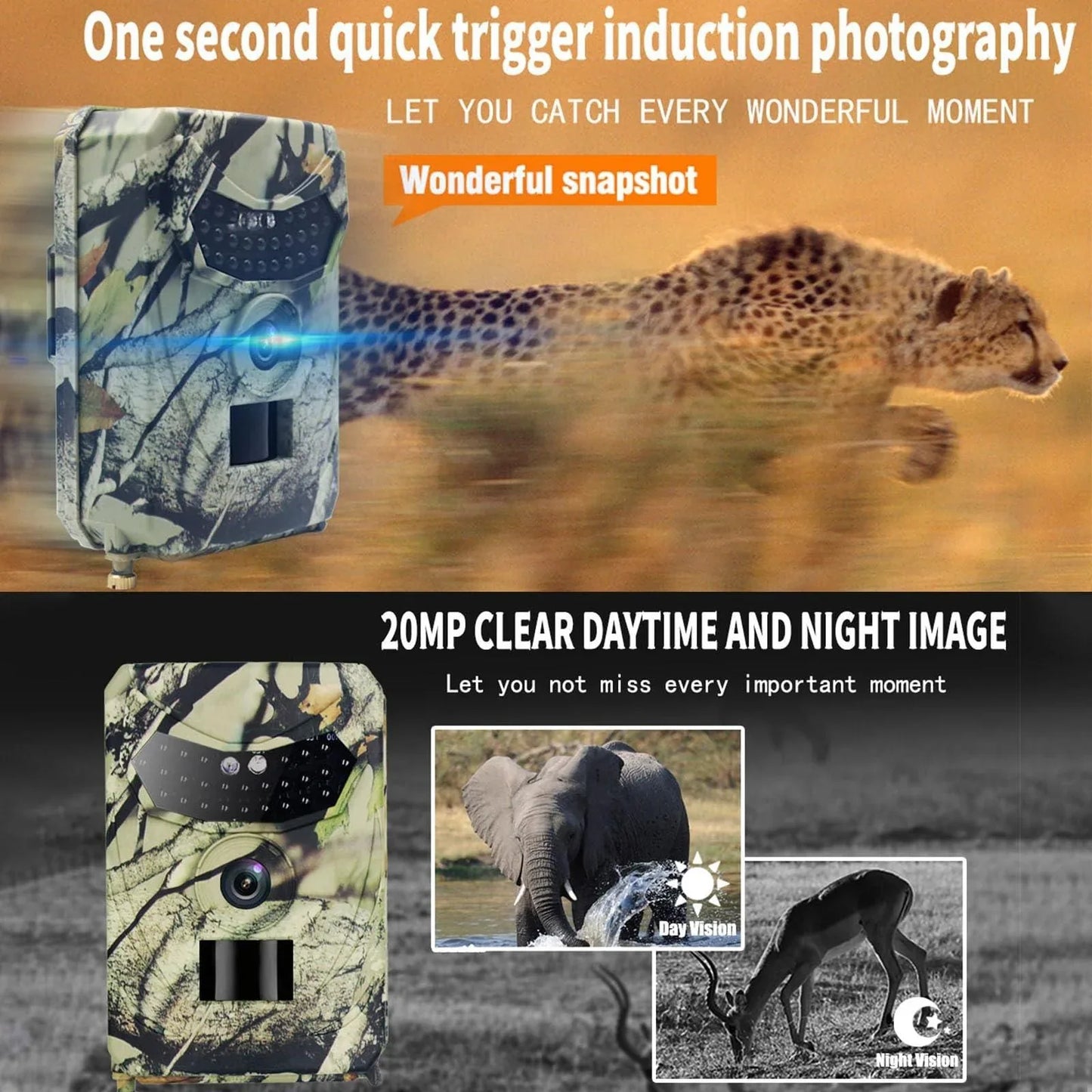 20mp Hd 1080p Infrared Hunting Camera - Pr100 - Mekamart Australia