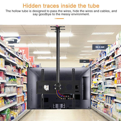 Adjustable Single Screen Tv Wall / Ceiling Mount - 32-65 Inch 0.5-2m Range