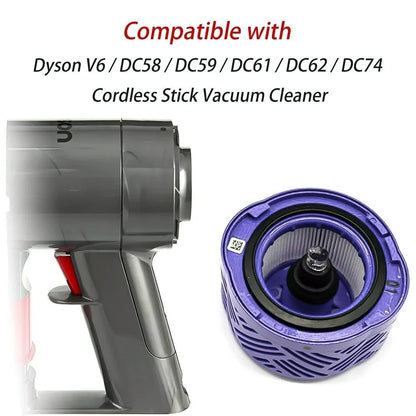 Rear Motor Cover & Filter Set for Dyson V6 Vacuum - Mekamart Australia