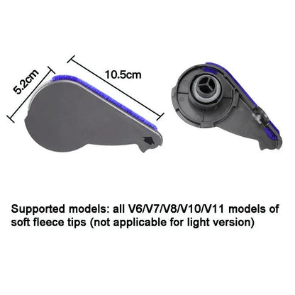 Soft Velvet Suction Head Side Cover for Dyson Vacuum Cleaners - Mekamart Australia