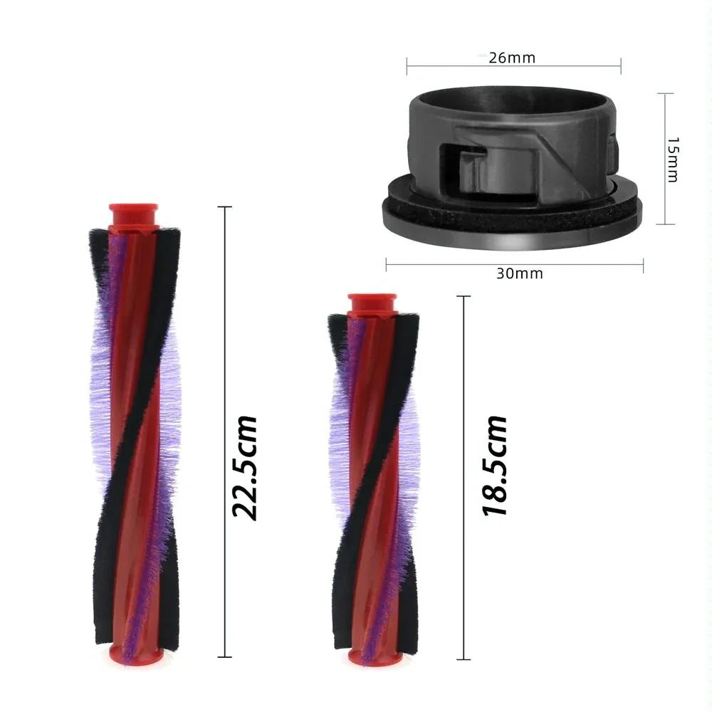 Roller Bar Brush Head for Dyson V6 Dc59 Dc62 Sv03 Vacuum Cleaner - 185Mm - Mekamart Australia