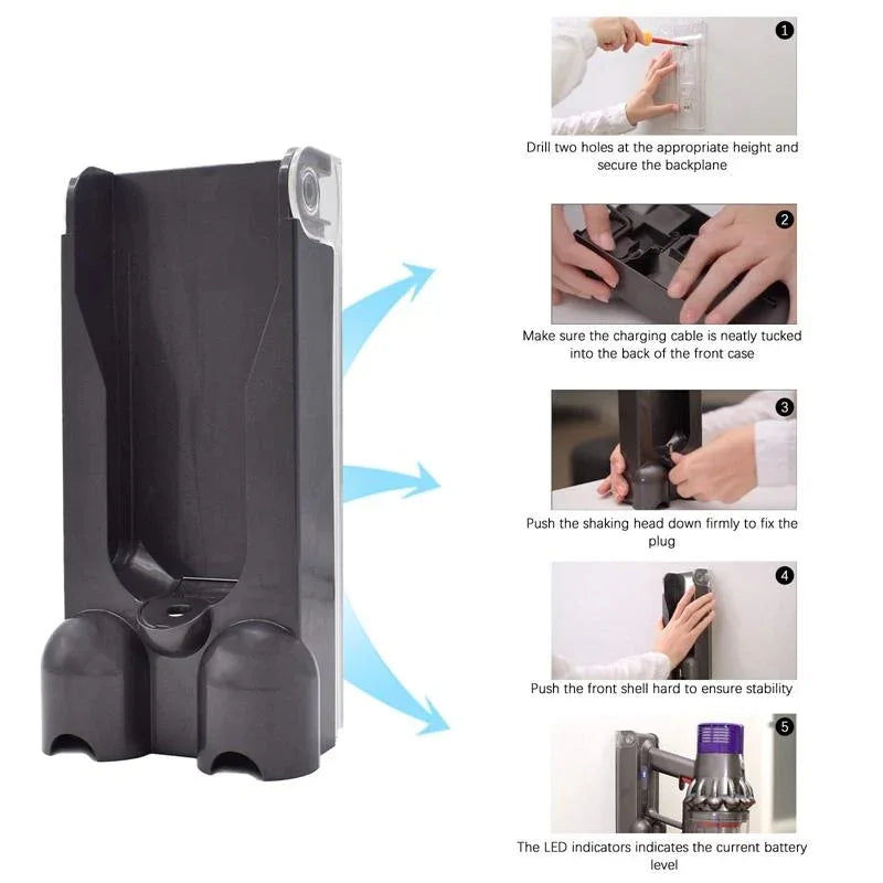 Wall Mount Bracket for Dyson V15 Vacuum Cleaner - Mekamart Australia