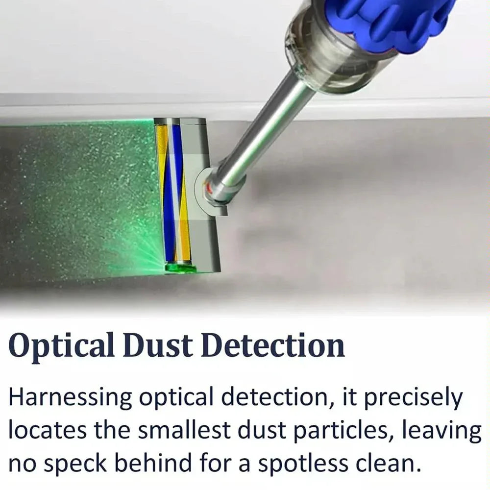 Green Light Dust Display Vacuum Brush Head - For Dyson Gen5 - Mekamart Australia