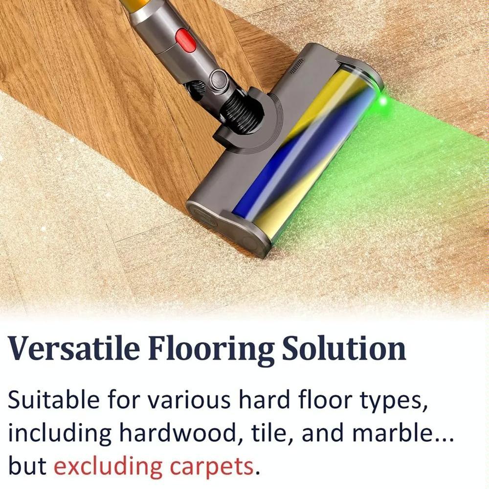 Green Light Dust Display Vacuum Brush Head - For Dyson Gen5 - Mekamart Australia