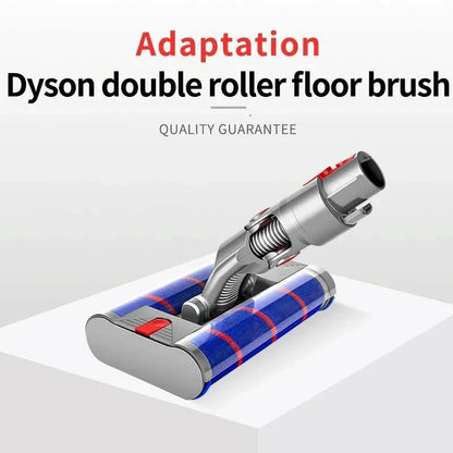 Universal Double Roller Floor Brush for Dyson V7 / V8 / V10 / V11 - Mekamart Australia