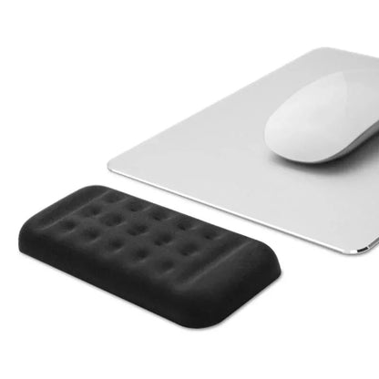 Memory Foam Wrist Rest & Mouse Pad Single Hand Black - Mekamart Australia