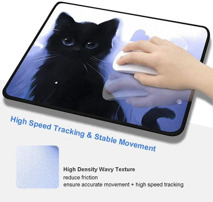 Anti Skid Cat Cartoon Mouse Pad For E Sports - Mekamart Australia