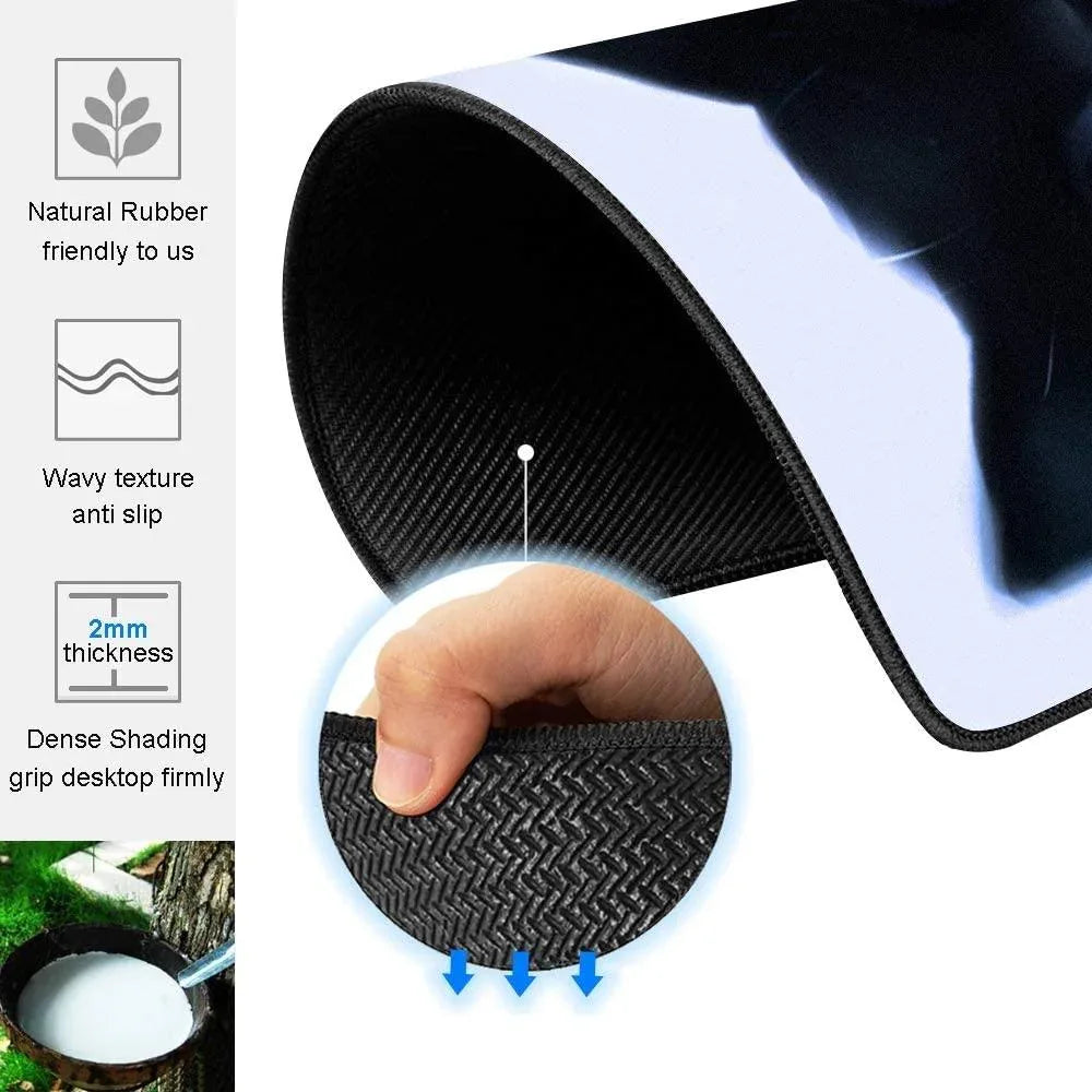 Anti Skid Cat Cartoon Mouse Pad For E Sports - Mekamart Australia