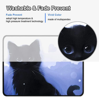 Anti Skid Cat Cartoon Mouse Pad For E Sports - Mekamart Australia
