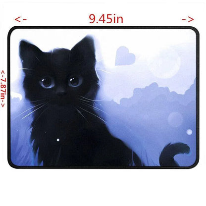 Anti Skid Cat Cartoon Mouse Pad For E Sports - Mekamart Australia