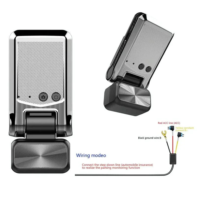 2k Dual Camera Wifi Car Dash Cam with Night Vision - Mekamart Australia