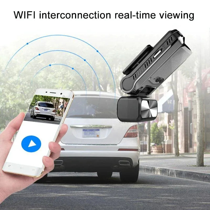2k Dual Camera Wifi Car Dash Cam with Night Vision - Mekamart Australia