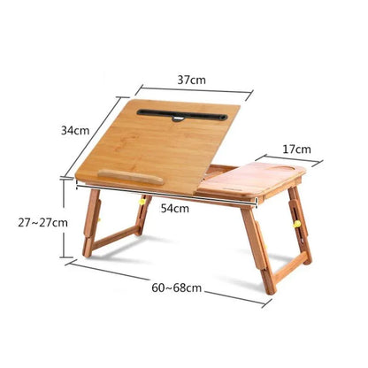 Foldable Laptop Desk for Bed - Lazy Computer Table - Mekamart Australia