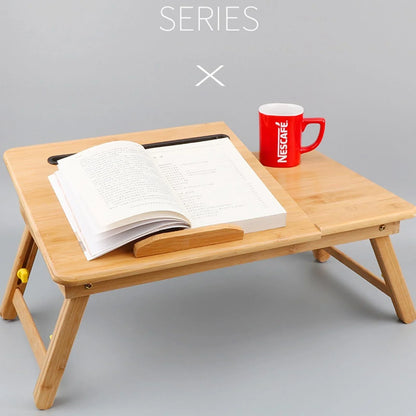 Foldable Laptop Desk for Bed - Lazy Computer Table - Mekamart Australia